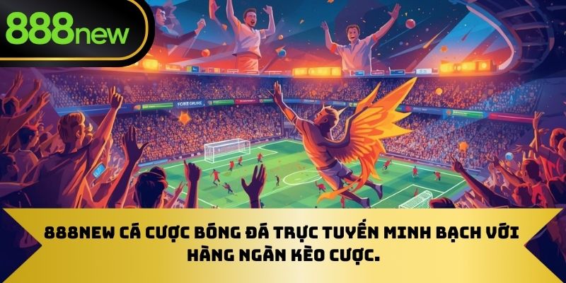 888NEW cá cược bóng đá trực tuyến minh bạch với hàng ngàn kèo cược
